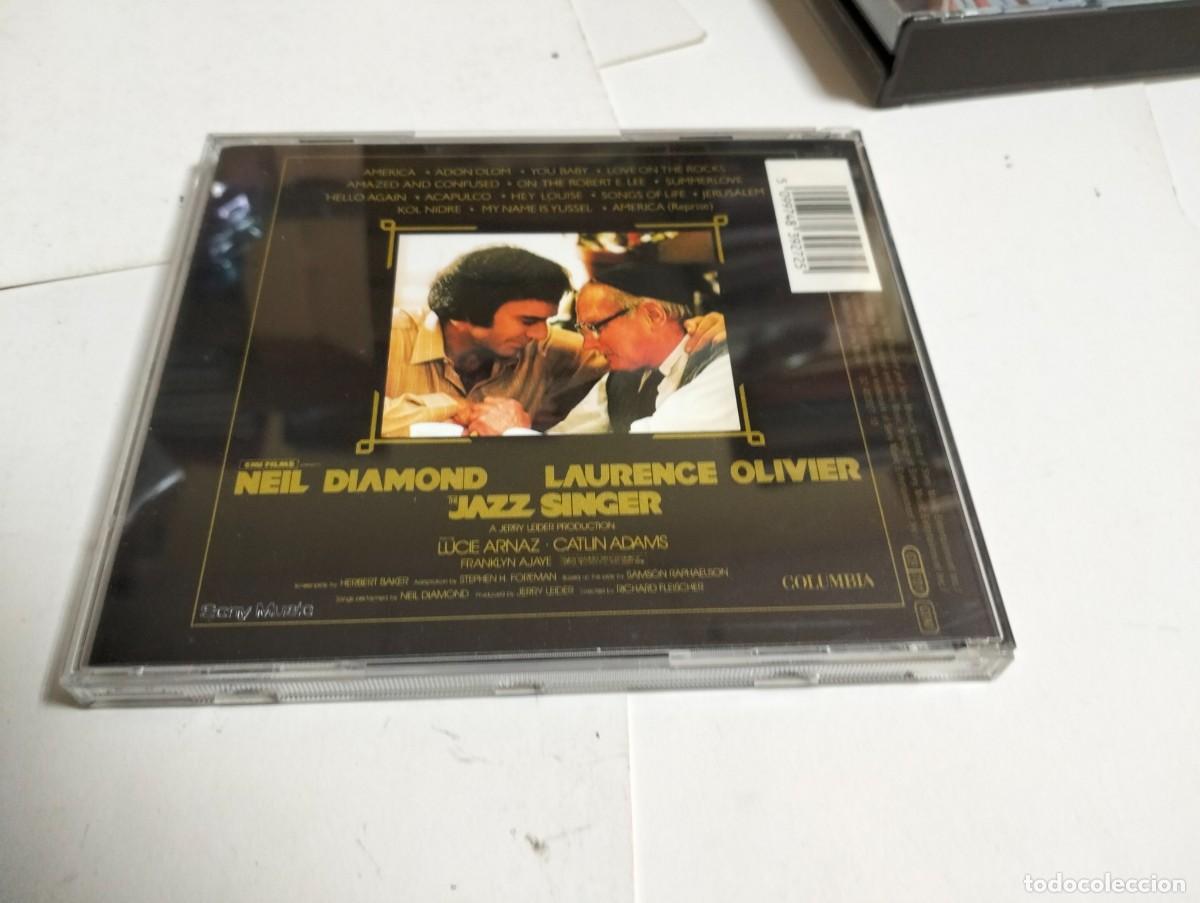 CDs de m&uacute;sica: NEIL DIAMOND : THE JAZZ SINGER ...CD - Foto 3