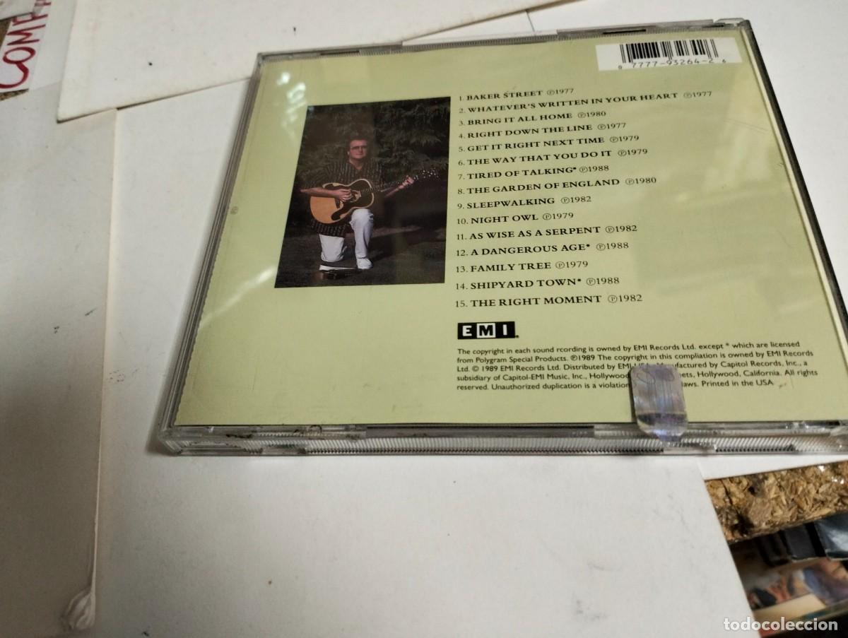 CDs de m&uacute;sica: Gerry Rafferty : right down the line ... CD 1989 - Foto 3