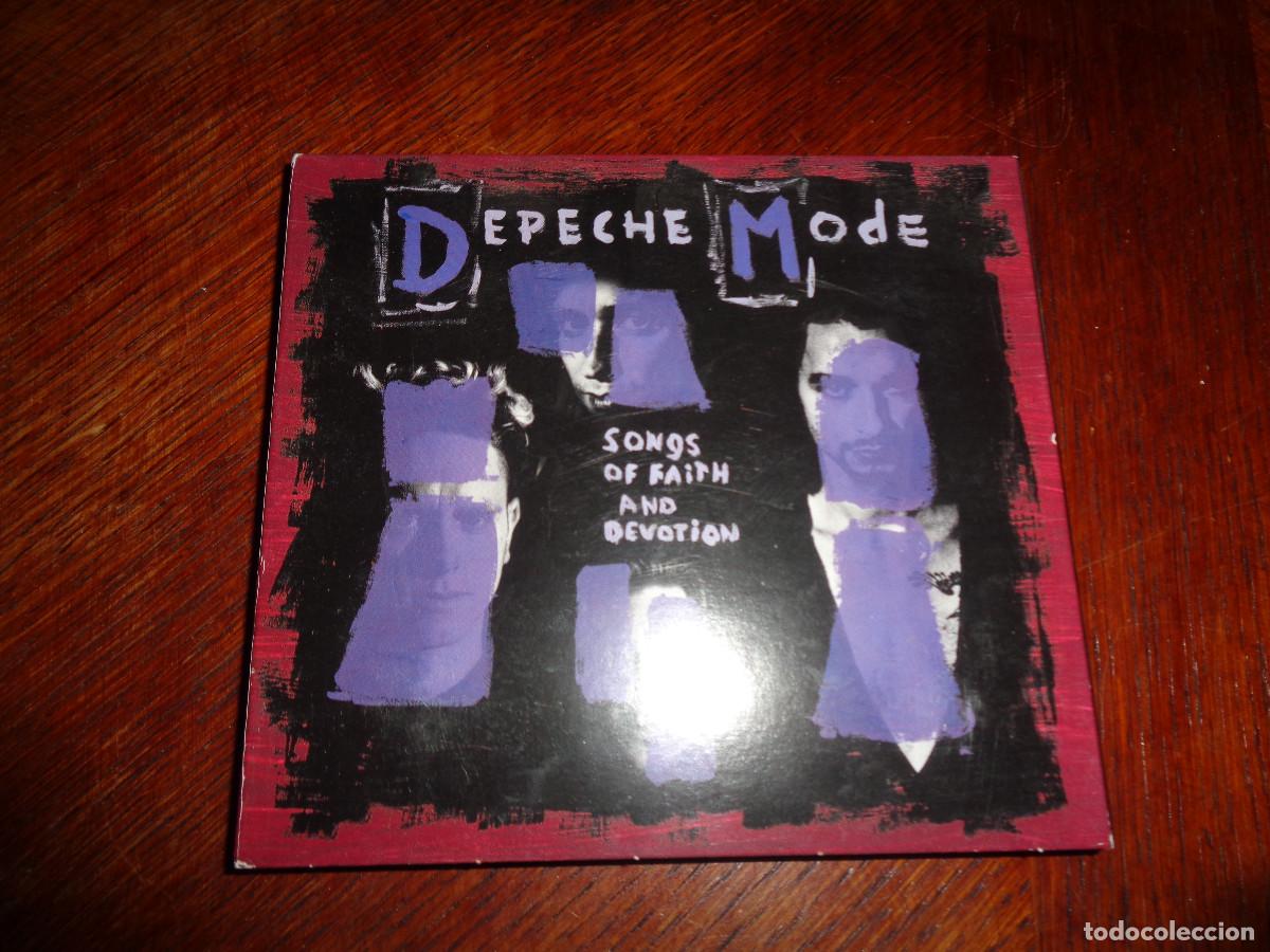 CDs de m&uacute;sica: DEPECHE MODE. SONGS OF FAITH AND DEVOTION. COLLECTORS EDITION. CD + DVD + LIRETO. IMPECABLE