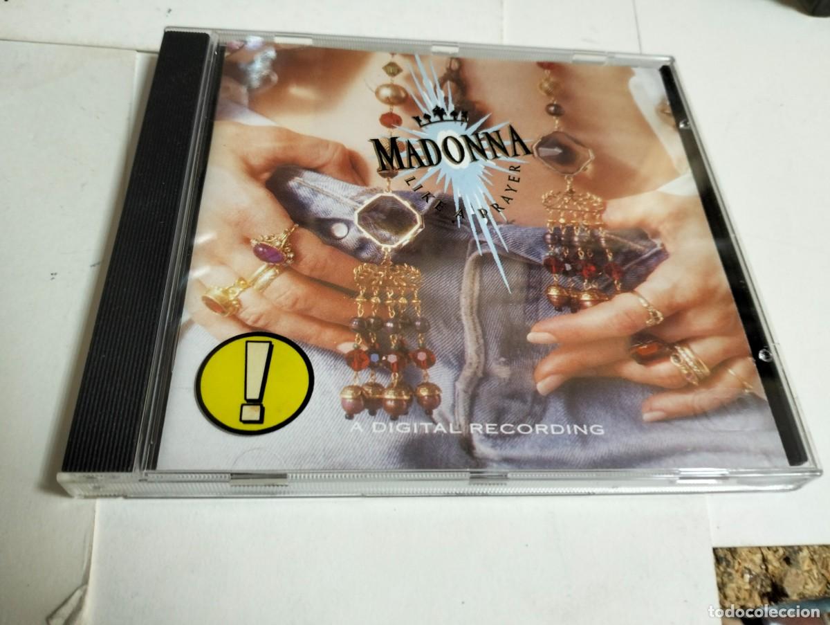 CDs de m&uacute;sica: Madonna like a prayer ...cd 1989 ... CD...