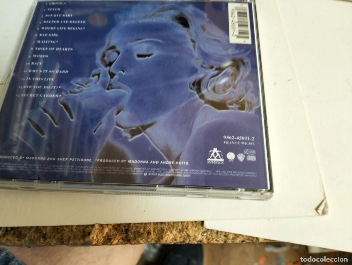 CDs de m&uacute;sica: MADONNA EROTICA 1992 ... CD... - Foto 3