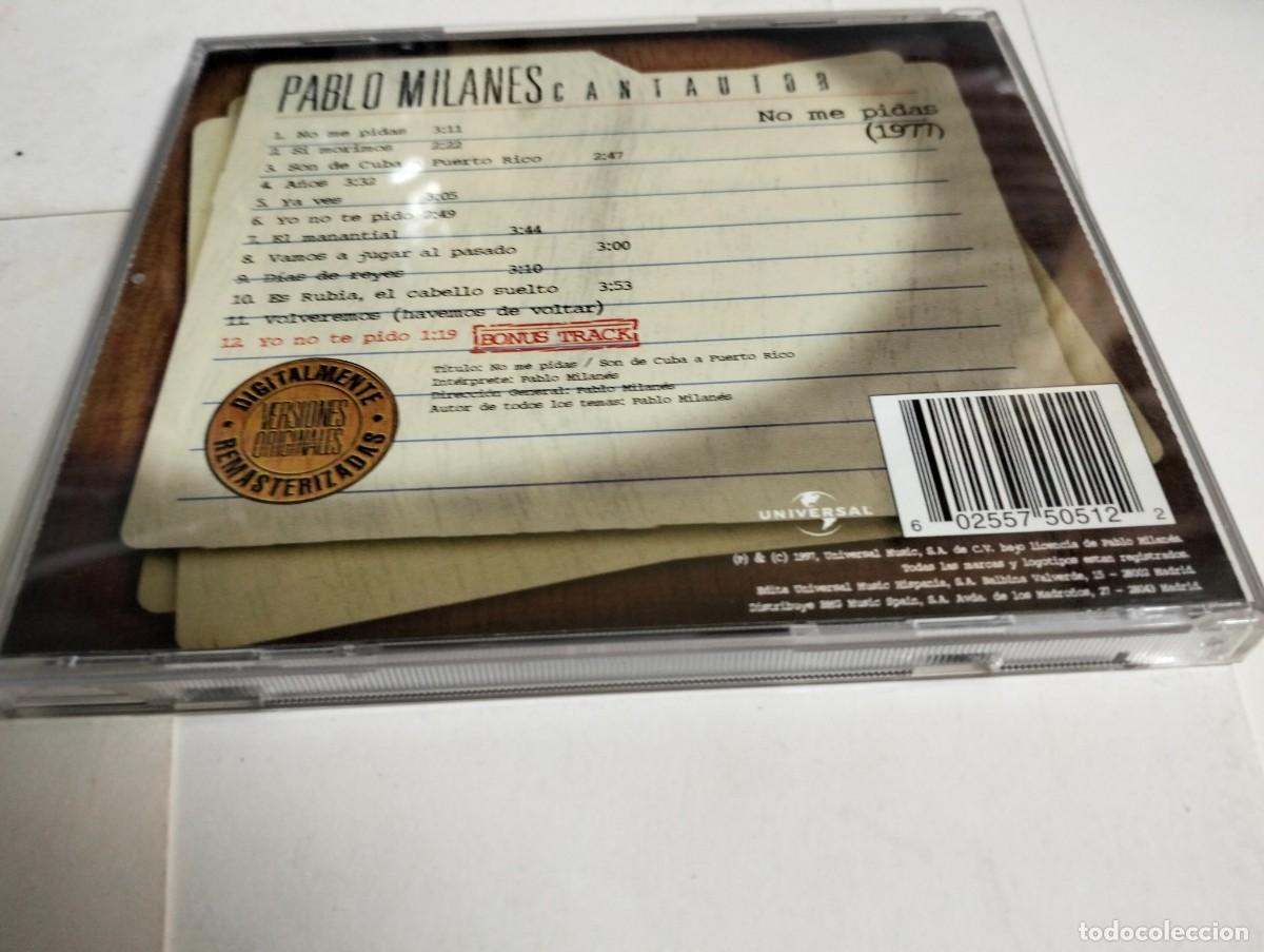 CDs de m&uacute;sica: PABLO MILANES : CANTAUTOR ... CD... - Foto 3