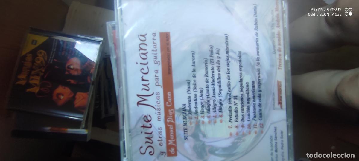CDs de m&uacute;sica: Suite murciana y otras m&uacute;sicas para guitarra. Manuel D&iacute;az Cano . Muy dif&iacute;cil cd