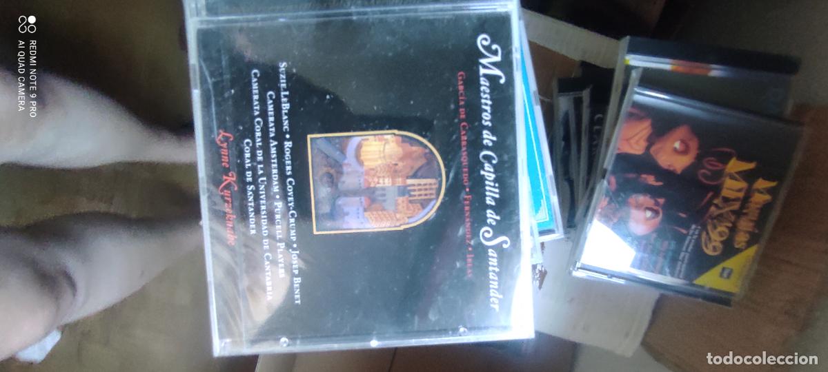 CDs de m&uacute;sica: MAESTROS DE CAPILLA DE SANTANDER CD JUAN ANTONIO GARCIA DE CARRASQUEDO MANUEL IBEAS