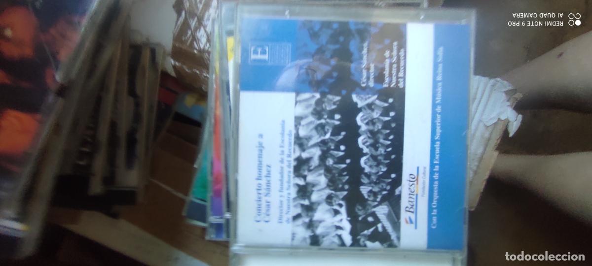 CDs de m&uacute;sica: ESCOLAN&Iacute;A DE NUESTRA SE&Ntilde;ORA DEL RECUERDO - Concierto homenaje a C&eacute;sar S&aacute;nchez cd