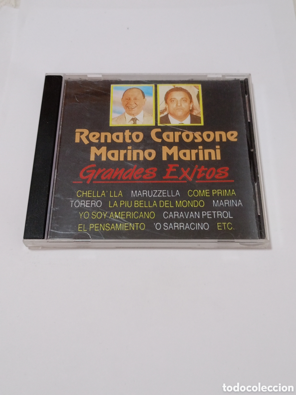 CDs de m&uacute;sica: CD. RENATO CAROSONE. MARINO MARINI. GRANDES EXITOS