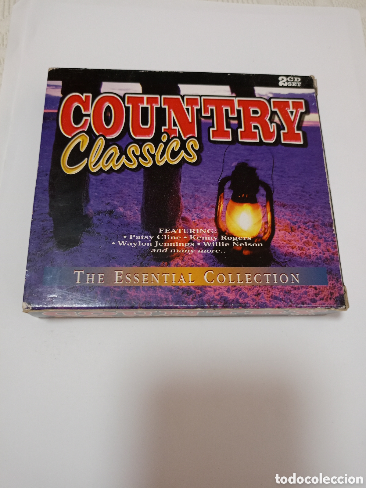 CDs de m&uacute;sica: Country classics the essential collection 2 cds