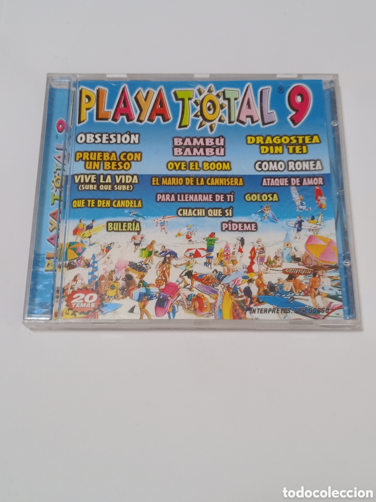 CDs de m&uacute;sica: PLAYA TOTAL 9 - CD 2004