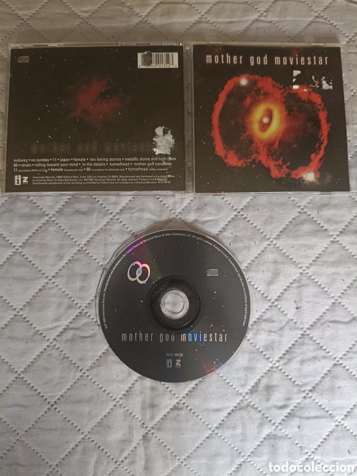 CDs de m&uacute;sica: Mother god Moviestar cd