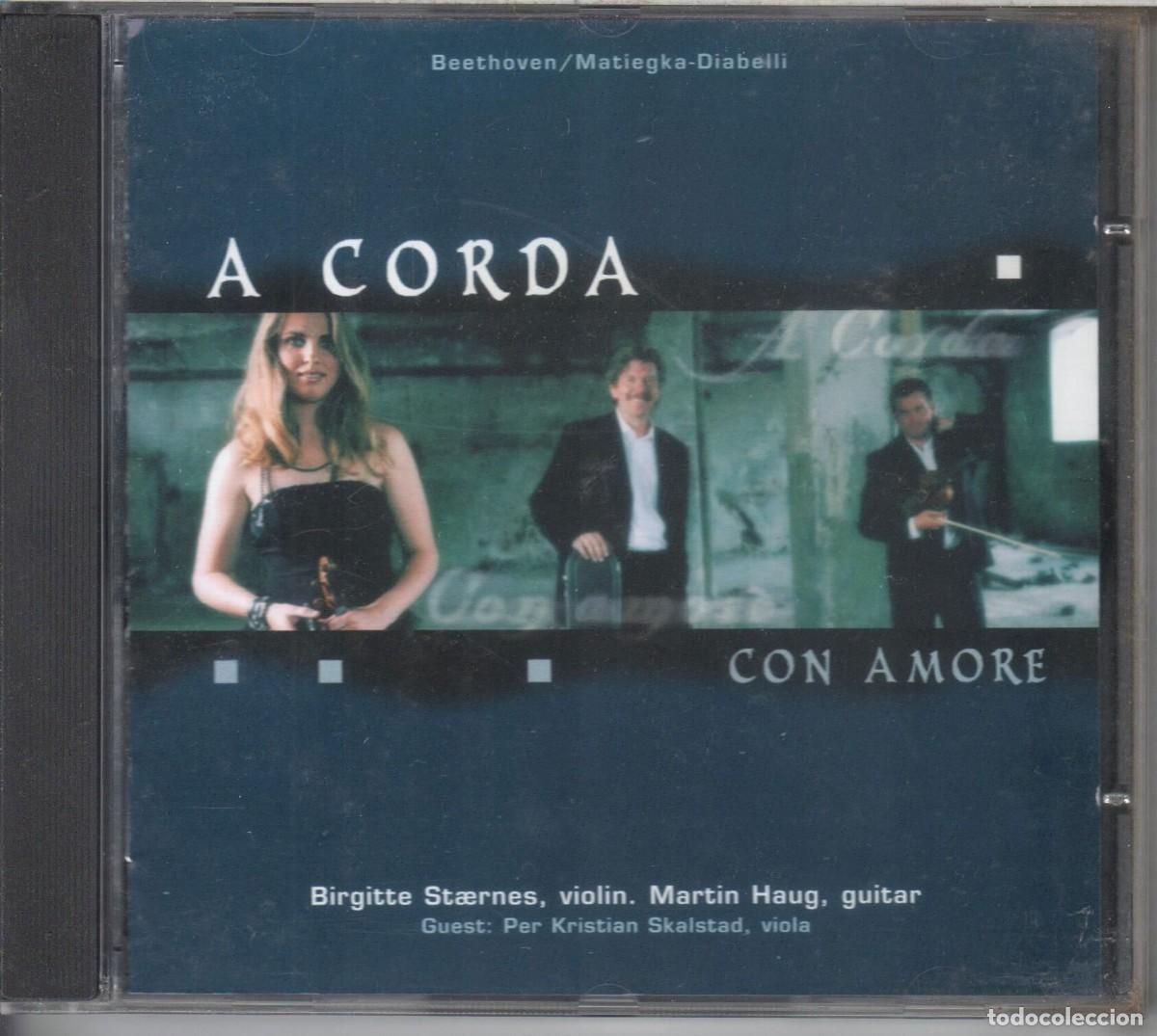 Music CDs: A Corda. Con Amore Beethoven/Matiegka, Diabelli Nuevo precintado