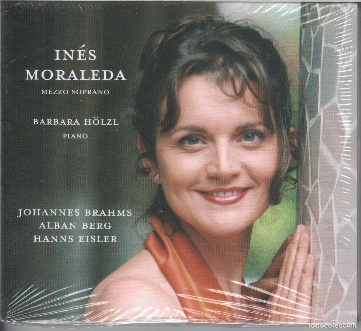 CD de M&uacute;sica: In&eacute;s Moraleda. Lieder de Brahms, Berg y Eisler Nuevo precintado