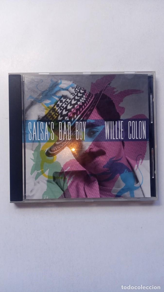 Music CDs: WILLIE COLON - SALSA&acute;S BAD BOY - CD 1990 CALIENTE CHARLY 238 UK LATIN SALSA