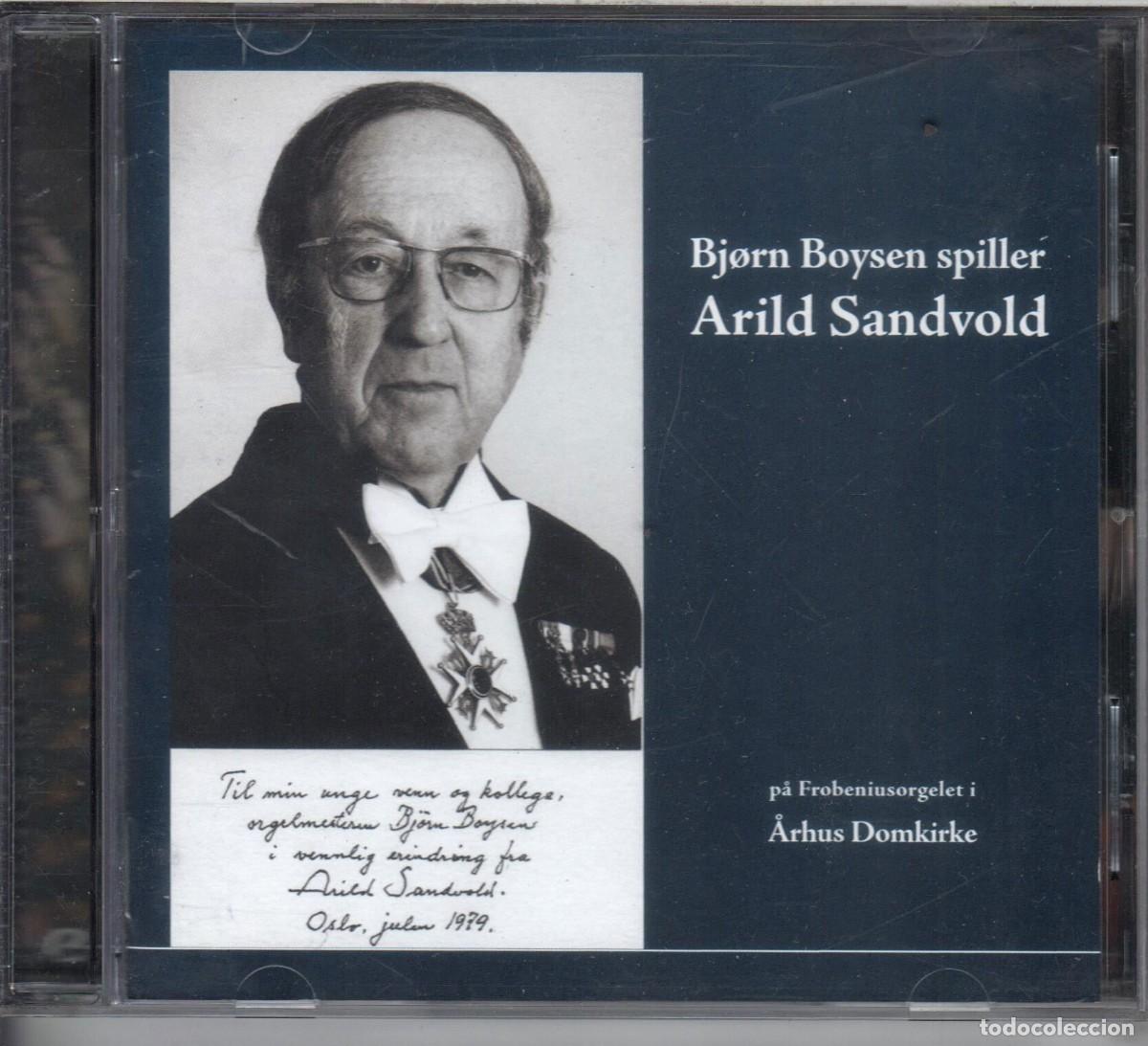 CDs de m&uacute;sica: Arild Sandvold: Obras para &oacute;rgano Bj&oslash;rn Boysen Nuevo precintado