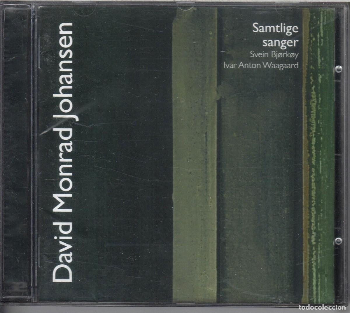 CDs de m&uacute;sica: David Monrad Johansen: Canciones completas Svein Bj&oslash;rk&oslash;y, Ivar Anton Waagaar Nuevo precintado