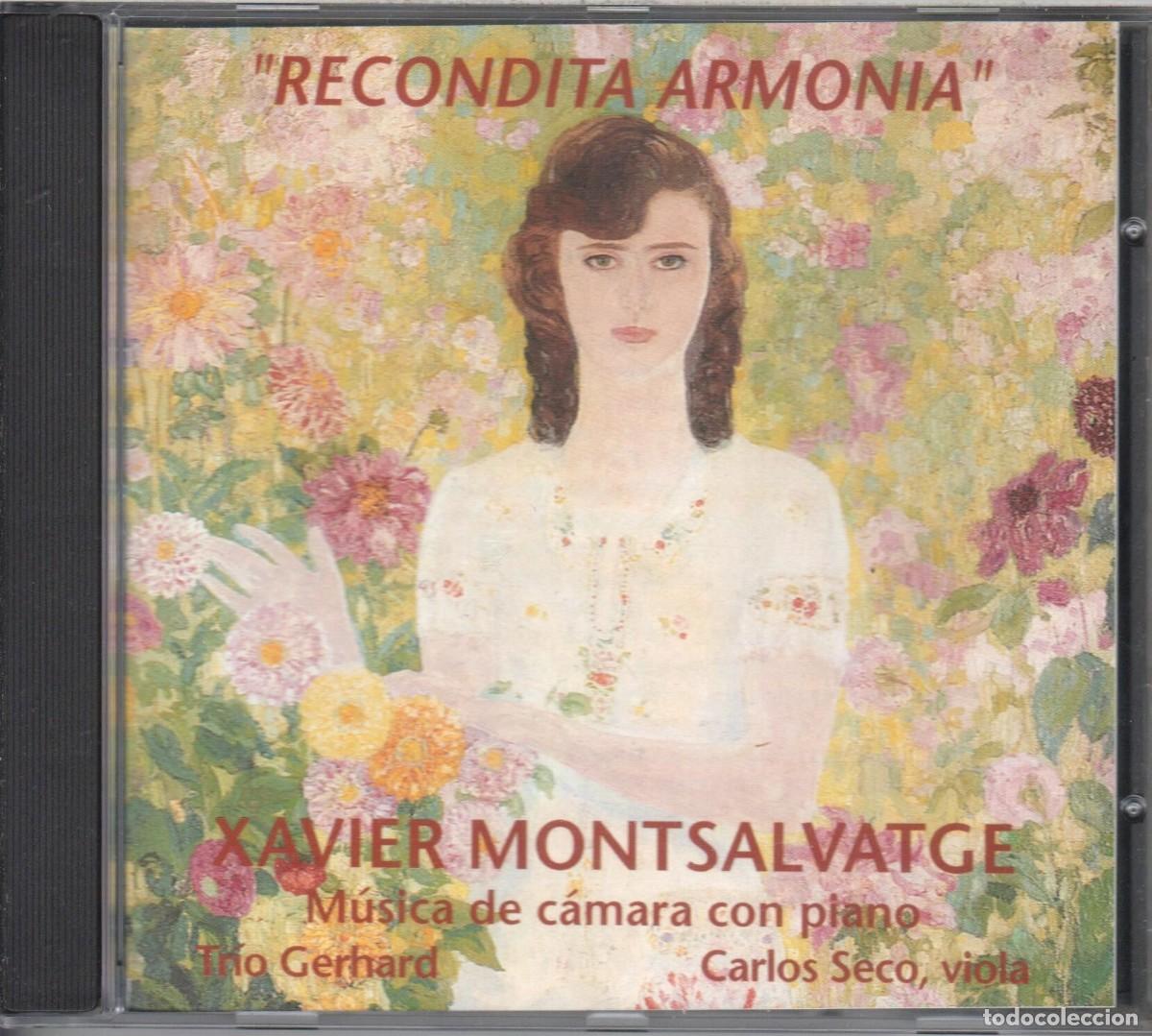 CDs de m&uacute;sica: Montsalvatge: Recondita armonia Nuevo precintado
