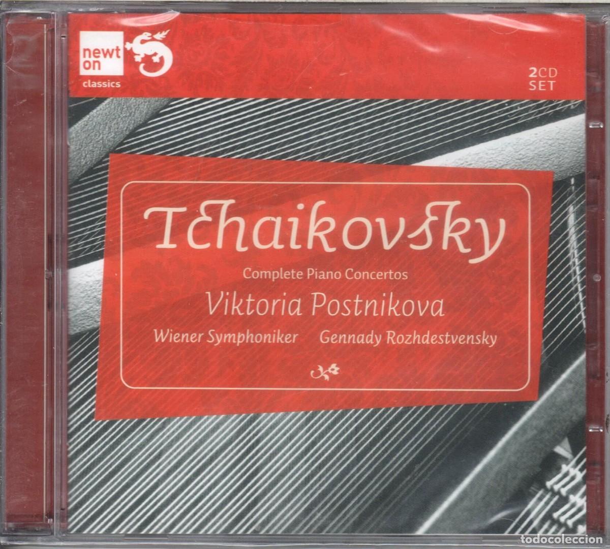 CDs de m&uacute;sica: Chaikovsky: Los tres conciertos para piano. 2 CDs Postnikova Nuevo precintado
