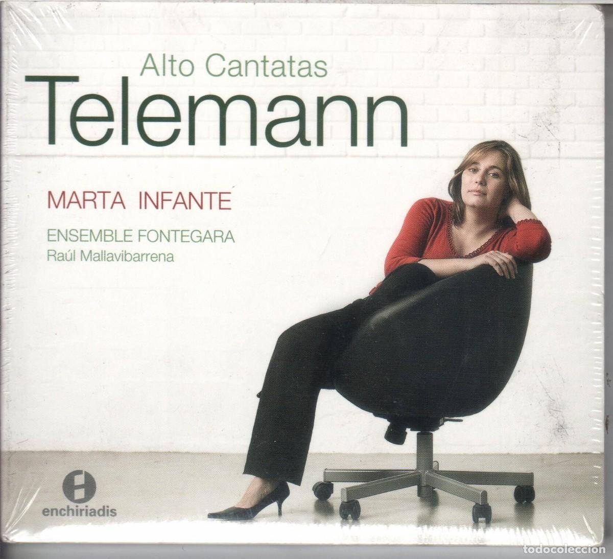 CDs de m&uacute;sica: Telemann: Alto cantatas. Marta Infante Nuevo precintado