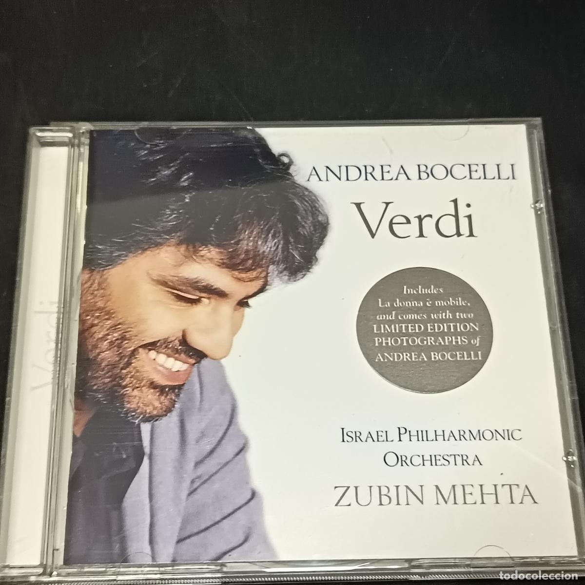 CDs de m&uacute;sica: ANDREA BOCELLI, VERDI. CD