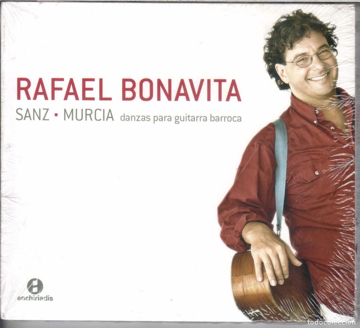 CDs de m&uacute;sica: Danzas para guitarra barroca. Rafael Bonavita Nuevo precintado
