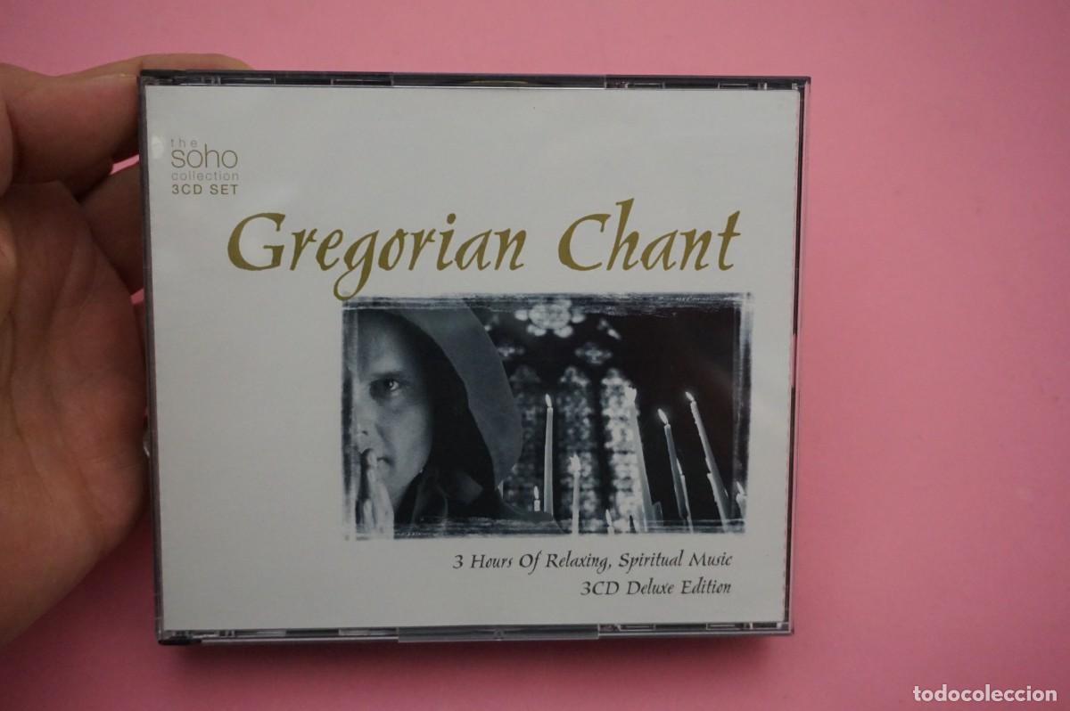 CDs de m&uacute;sica: CD - GREGORIAN CHANT - 3 DISCOS DE MUSICA ESPIRITUAL RELAJANTE - DISCOS COMO NUEVOS
