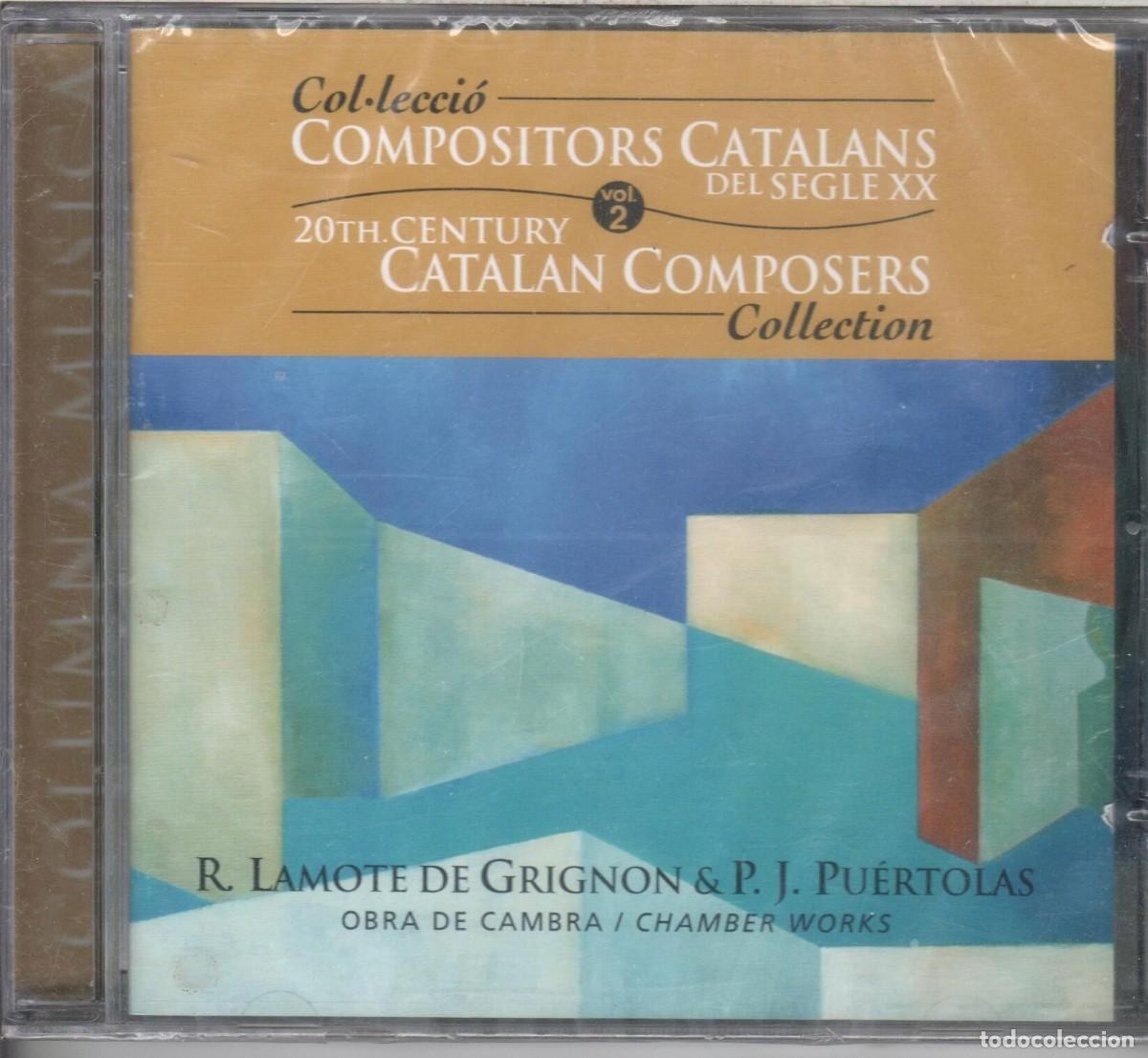 CDs de m&uacute;sica: Compositores Catalanes del siglo XX Vol. 2 Lamote de Grignon Pu&eacute;rtolas Nuevo precintado