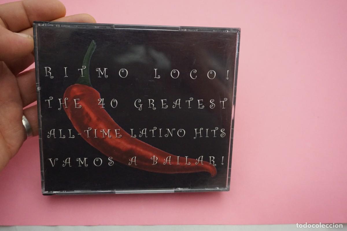 CDs de m&uacute;sica: CD - RITMO LOCO! - THE 40 GREATEST ALL-TIME LATINO HITS - VAMOS A BAILAR! - DISCOS COMO NUEVOS