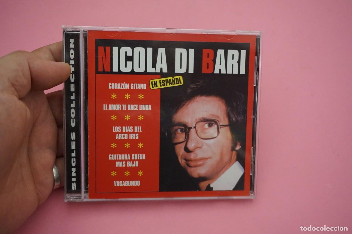 CDs de m&uacute;sica: CD - NICOLA DI BARI - SINGLES COLLECTION EN ESPA&Ntilde;OL - DISCO COMO NUEVO