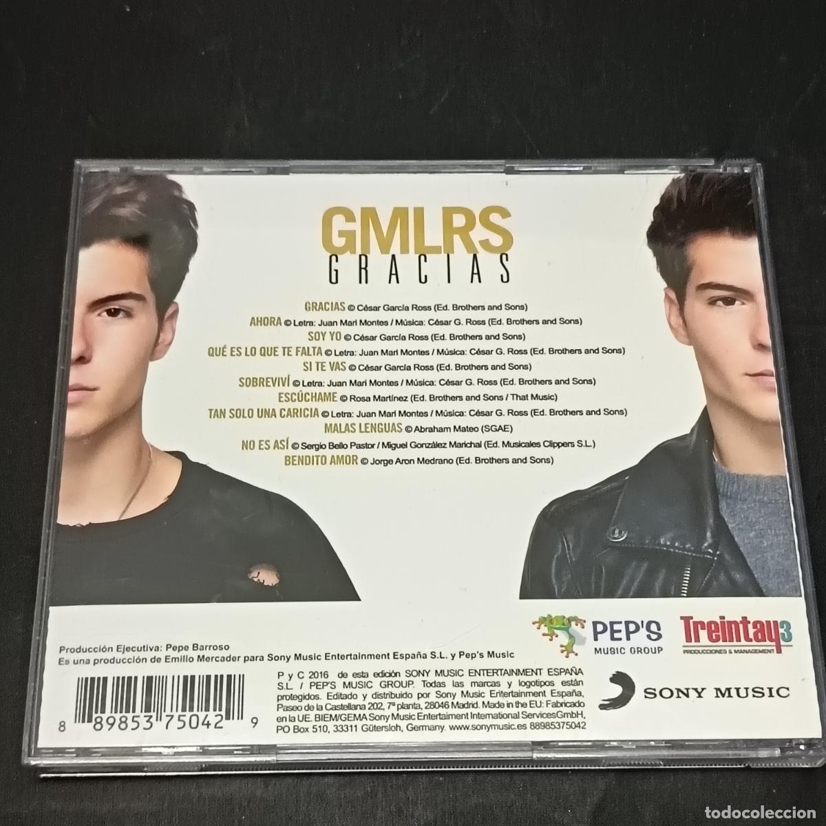 CDs de m&uacute;sica: GMLRS Gemeliers &ndash; Gracias CD - Foto 2