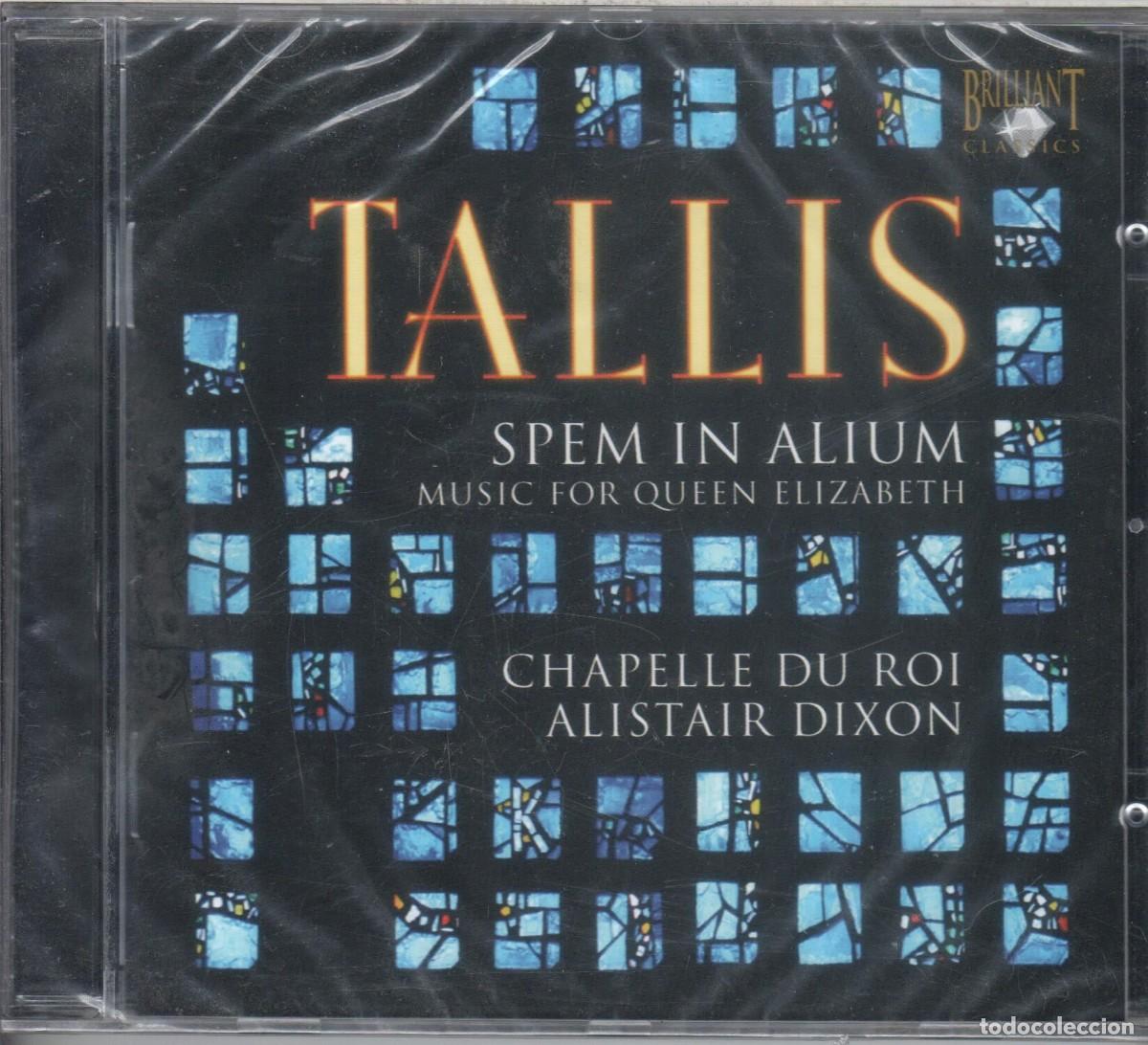CDs de m&uacute;sica: TALLIS: Spem in Alium, Music for Queen Elisabeth Nuevo precintado