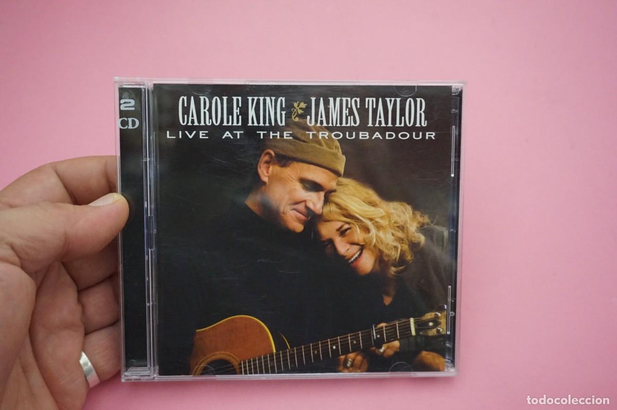 CDs de m&uacute;sica: CD - CAROLE KING - JAMES TAYLOR - LIVE AT THE TROUBADOUR - DISCO COMO NUEVO