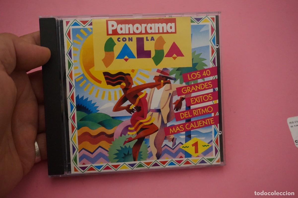 CDs de m&uacute;sica: CD - PANORAMA CON LA SALSA - LOS 40 GRANDES EXITOS DEL RITMO MAS CALIENTE - VOL 1 - DISCO COMO NUEVO