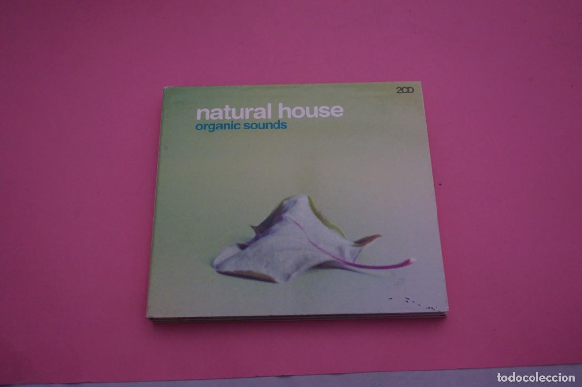 CDs de m&uacute;sica: CD - NATURAL HOUSE - ORGANIC SOUNDS - 2 DISCOS COMO NUEVOS