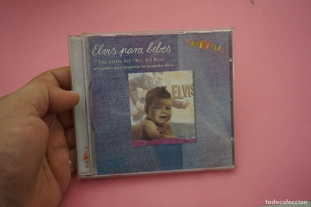 CDs de m&uacute;sica: CD - ELVIS PARA BEBES - LOS EXITOS DEL REY DEL ROCK - DISCO COMO NUEVO - Foto 1