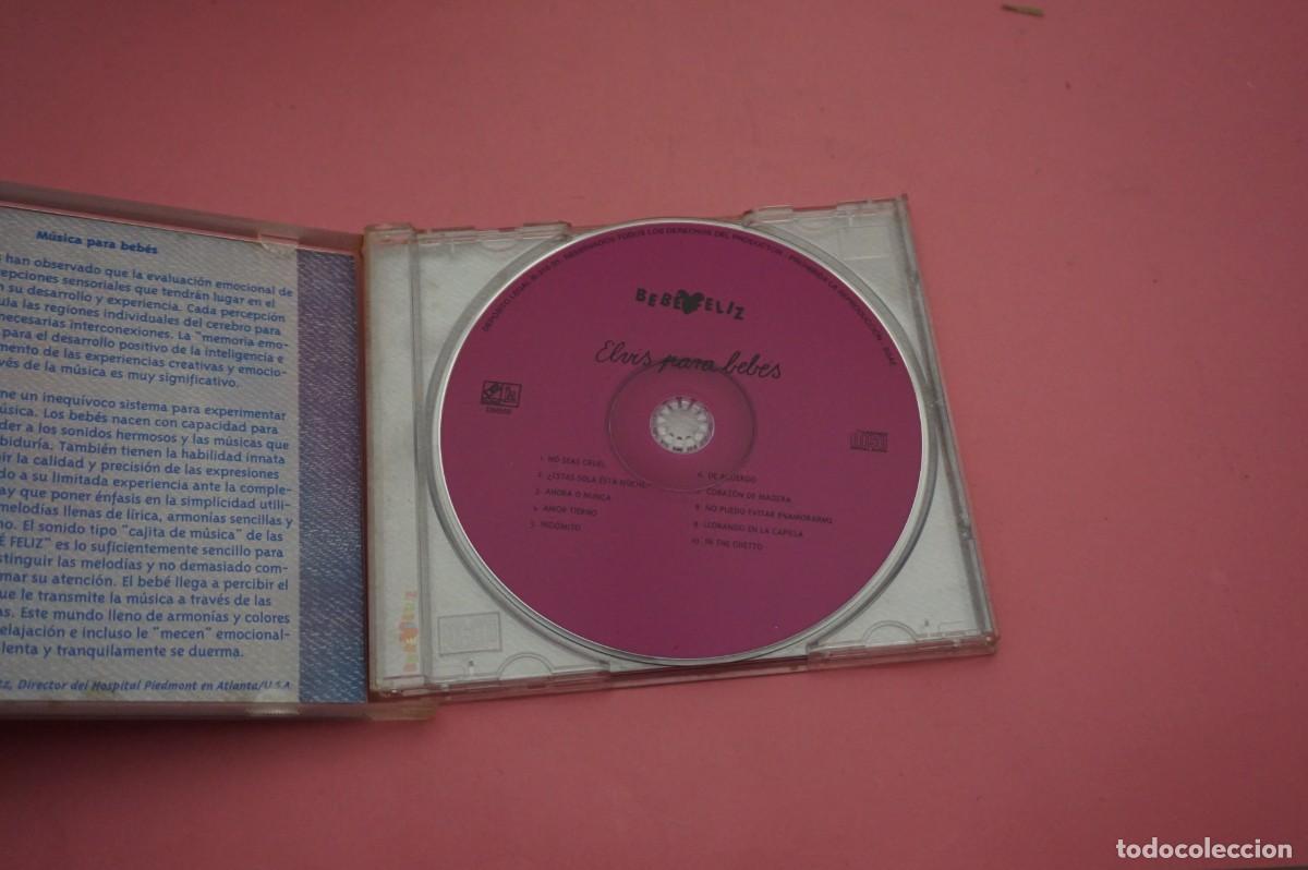 CDs de m&uacute;sica: CD - ELVIS PARA BEBES - LOS EXITOS DEL REY DEL ROCK - DISCO COMO NUEVO - Foto 2