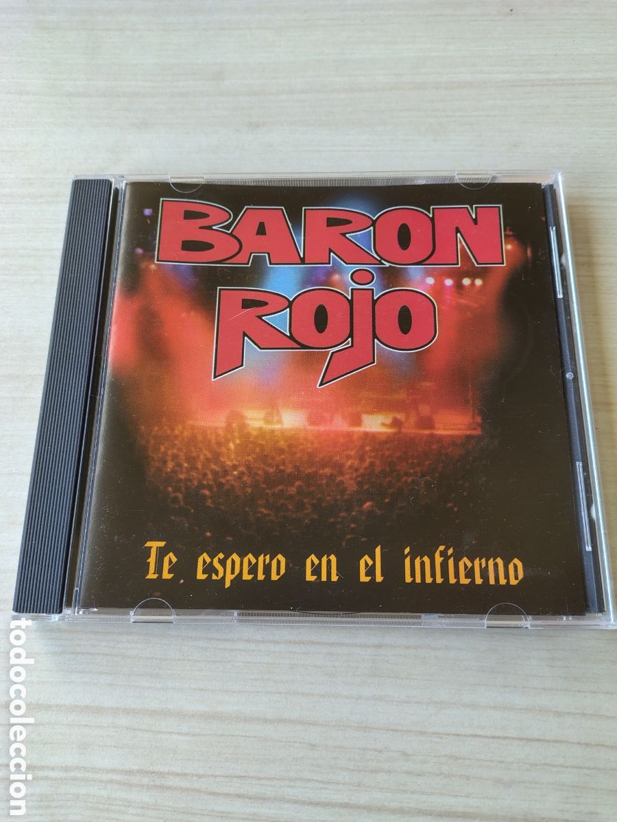 CDs de m&uacute;sica: BARON ROJO Te Espero En El Infierno ( 1998 PAK )