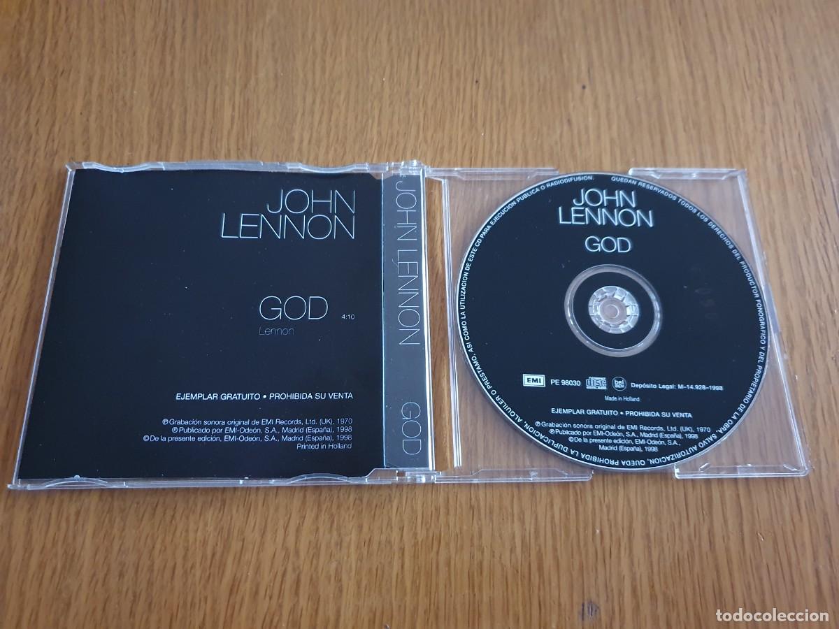 CDs de m&uacute;sica: CD single John Lennon - GOD - Foto 2