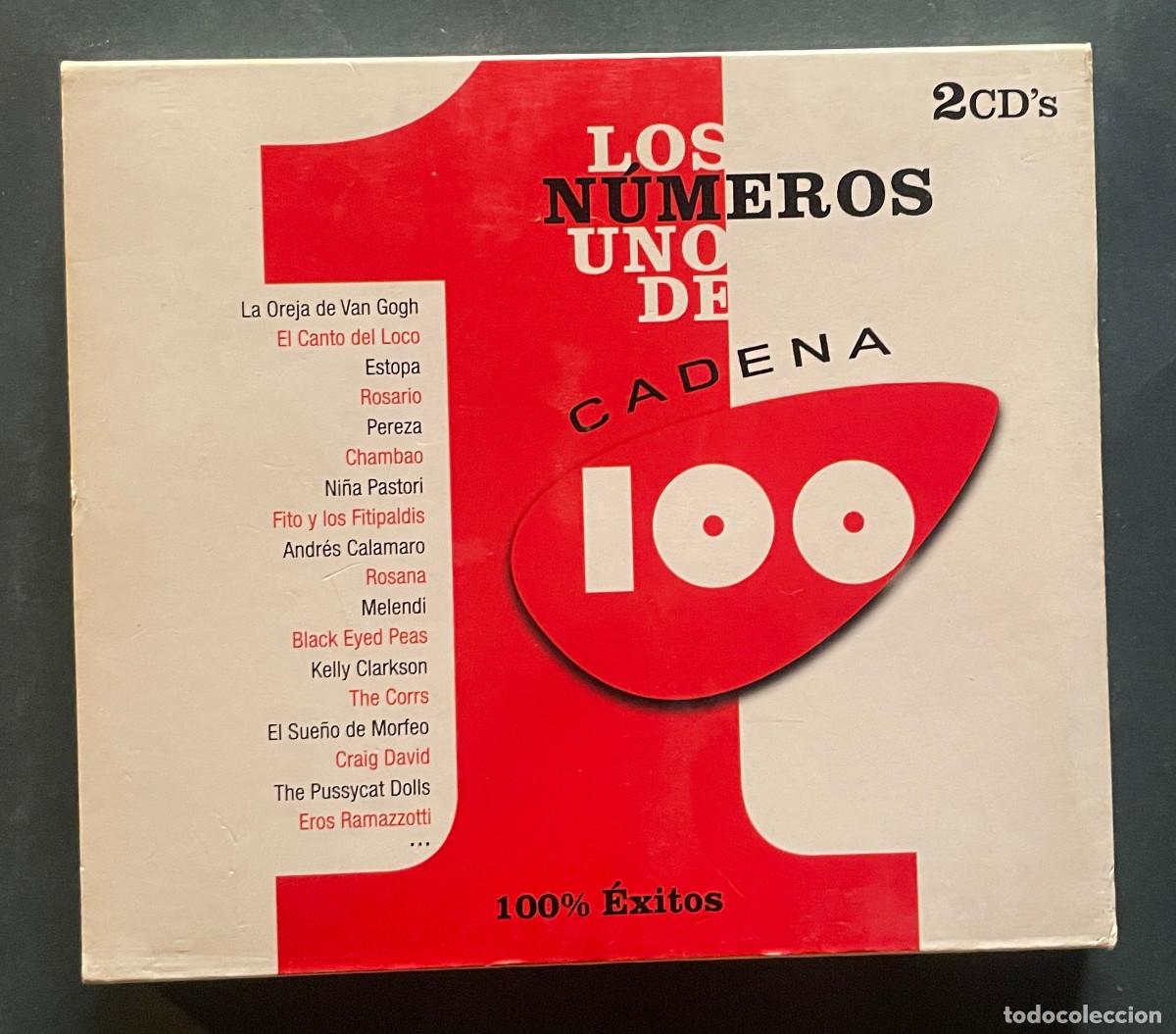 CDs de m&uacute;sica: LOS NUMEROS UNO DE CADENA 100 (PARA LISTADO VER FOTOS) / 2CD 2006 SONY BMG-DRO / ESPA&Ntilde;A