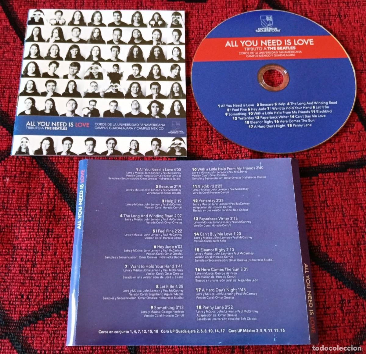 CDs de m&uacute;sica: COROS DE LA UNIVERSIDAD PANAMERICANA CAMPUS MEXICO Y GUADALAJARA ** Tributo A The Beatles ** CD