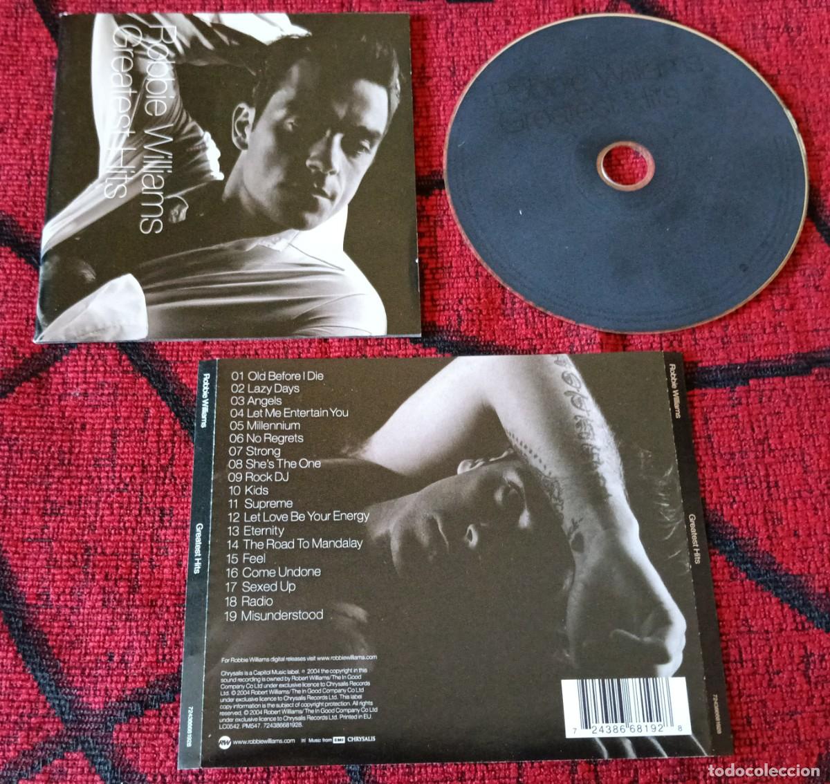 CDs de m&uacute;sica: ROBBIE WILLIAMS ** Greatest Hits ** CD 2004 - Foto 1