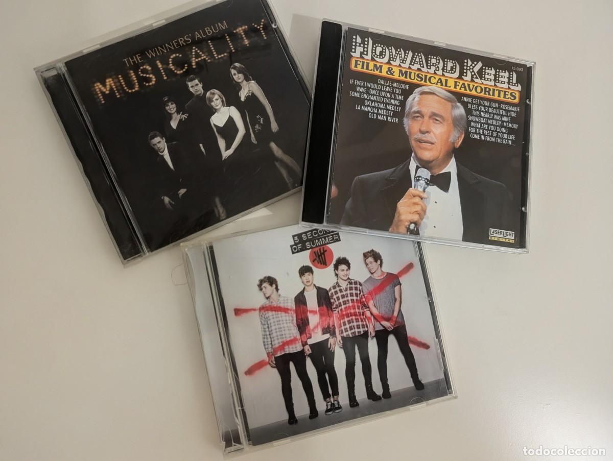 Music CDs: LOTE DE 3 CD&acute;S DE MUSICA DE CINE -POP ..ETC ..5 SECONDS +HOWARD KEEL + MUSICALITY ALBUM . VARIOS