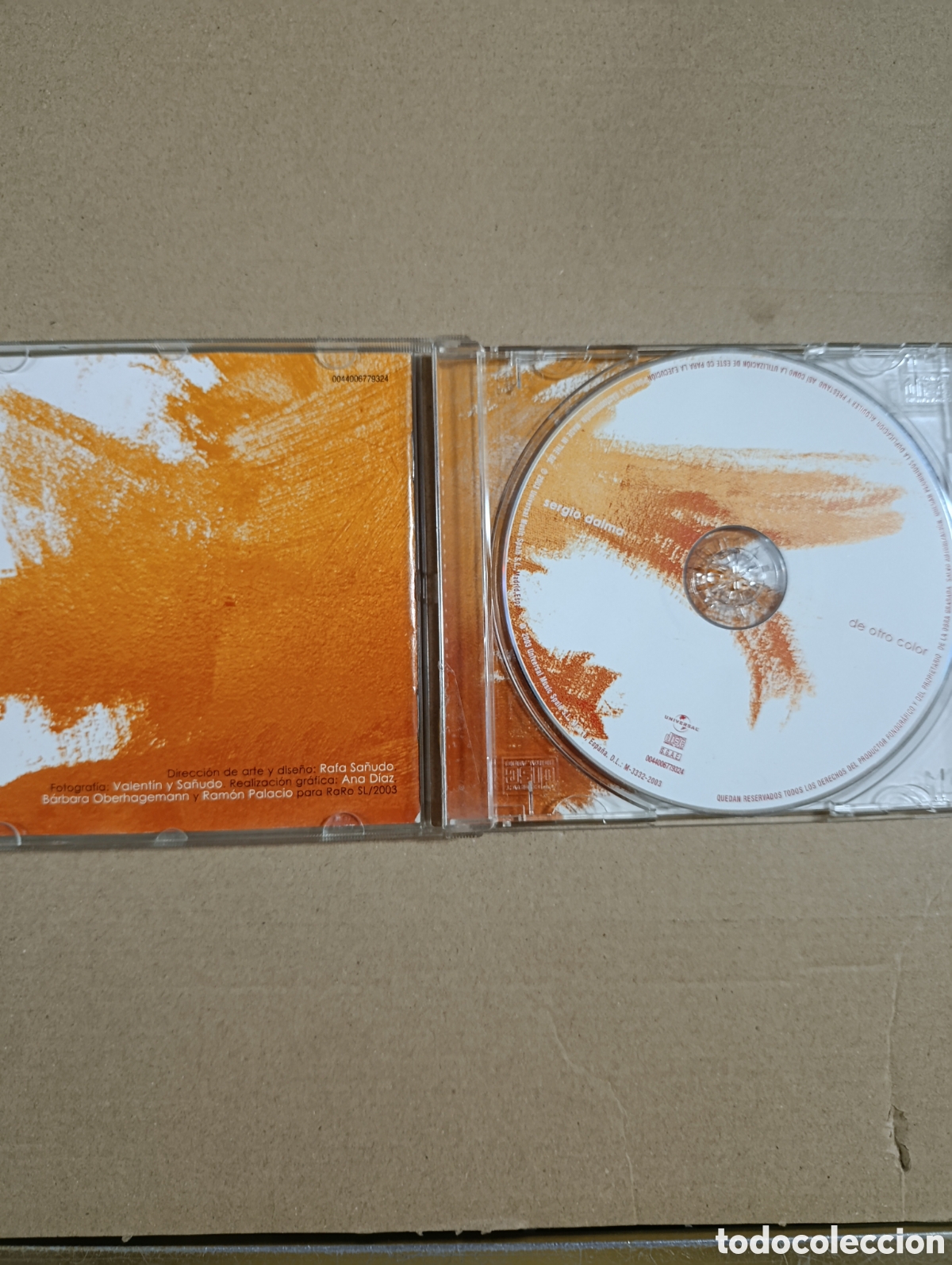 CDs de m&uacute;sica: SERGIO DALMA. DE OTRO COLOR. CD. - Foto 3