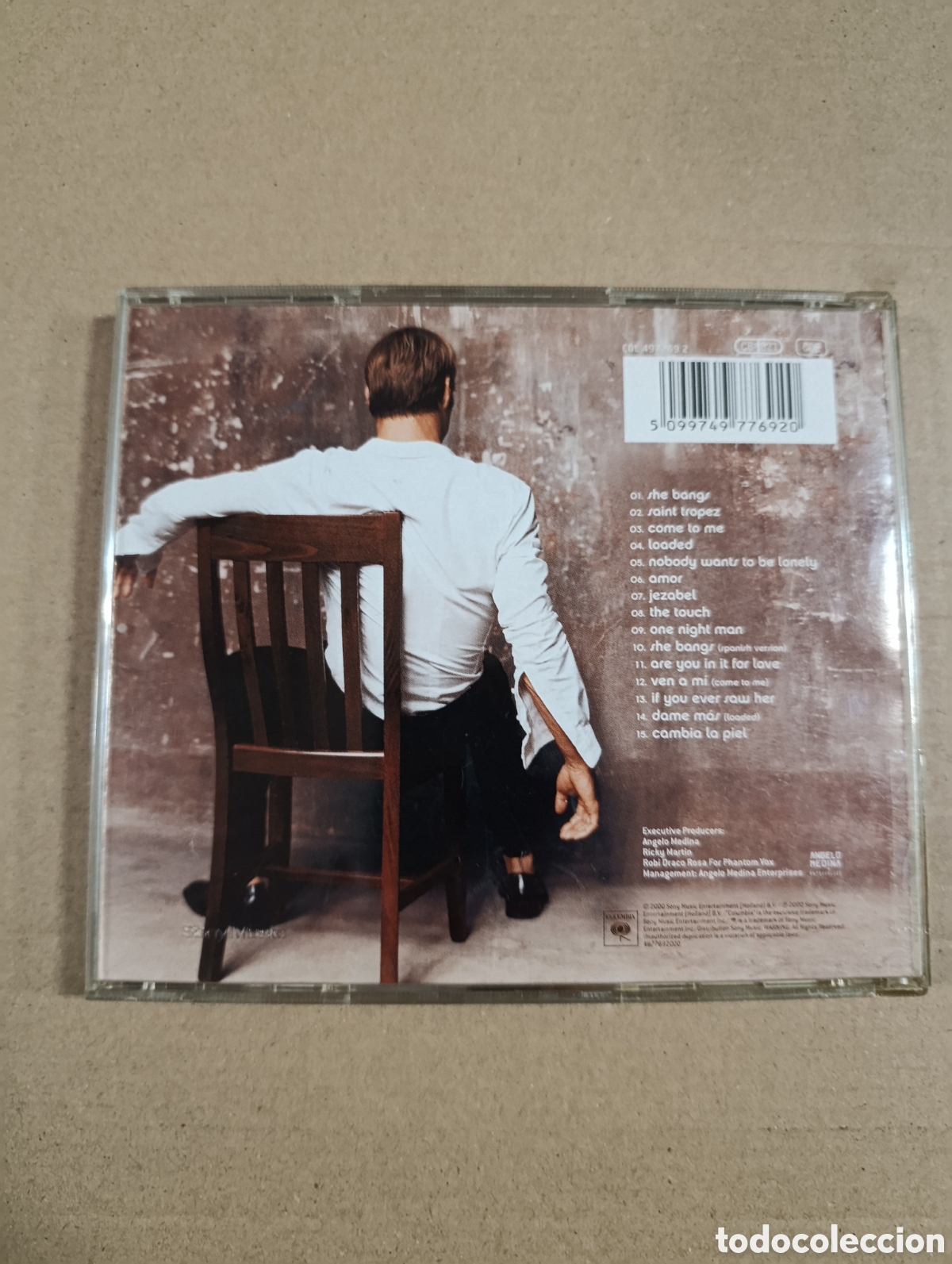 CDs de m&uacute;sica: RICKY MARTIN. SOUND LOADED. CD. - Foto 2