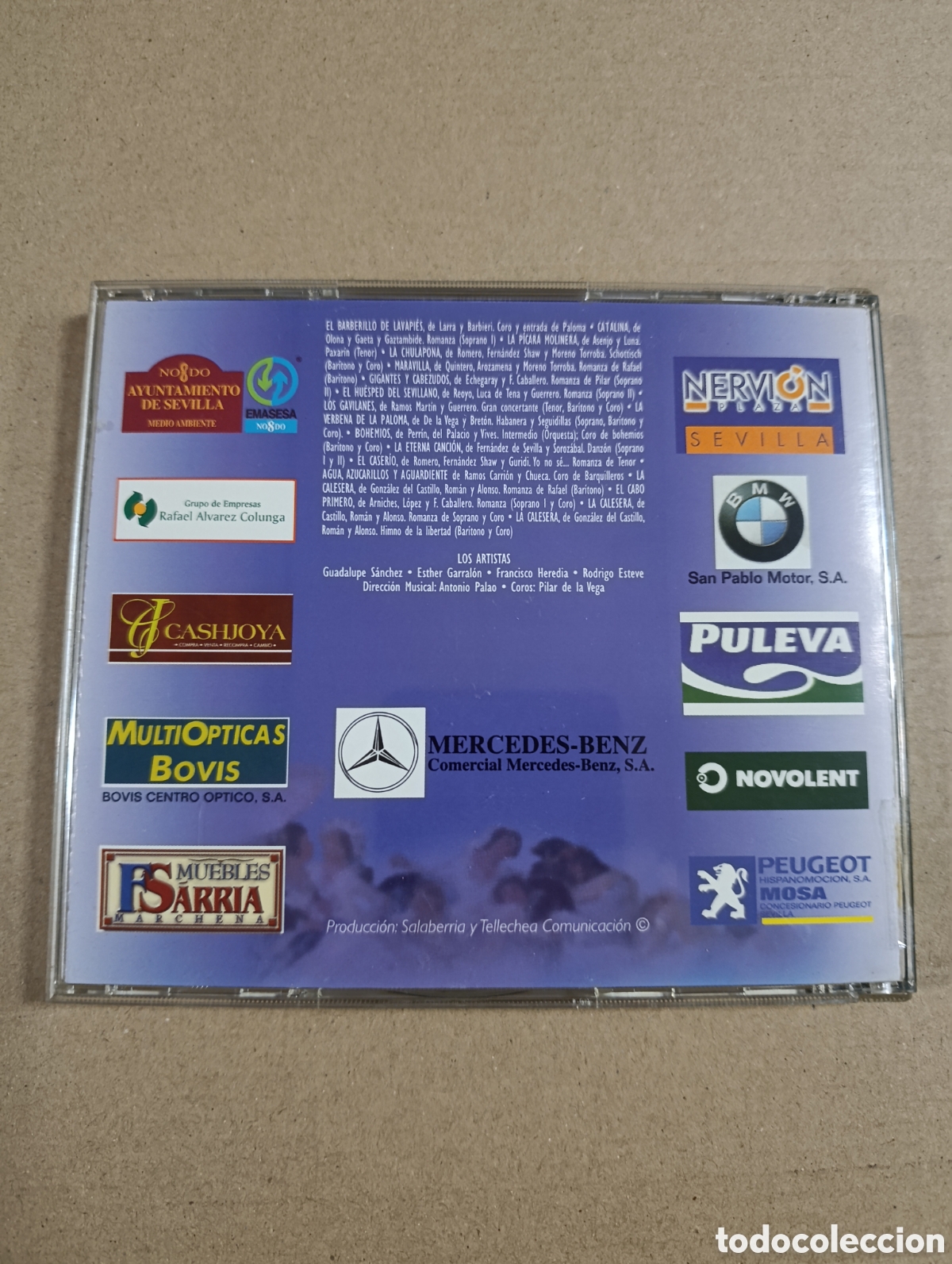 CDs de m&uacute;sica: VIVA LA ZARZUELA. COPE. HALCON. CD - Foto 2