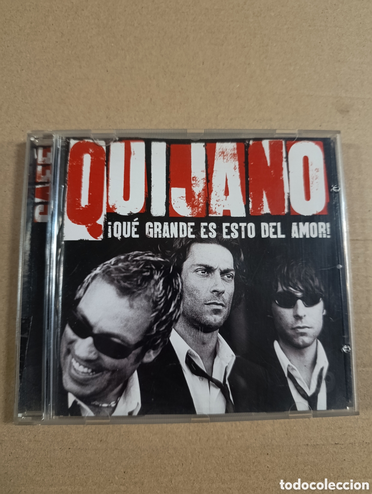 CDs de m&uacute;sica: CAFE QUIJANO. QUE GRANDE ES ESTO DEL AMOR. CD