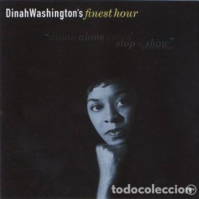 CDs de m&uacute;sica: Dinah Washington's Finest Hour- 0731454359627
