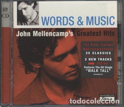 CDs de m&uacute;sica: Words & Music: John Mellencamp's Greatest Hits- 0602498648100