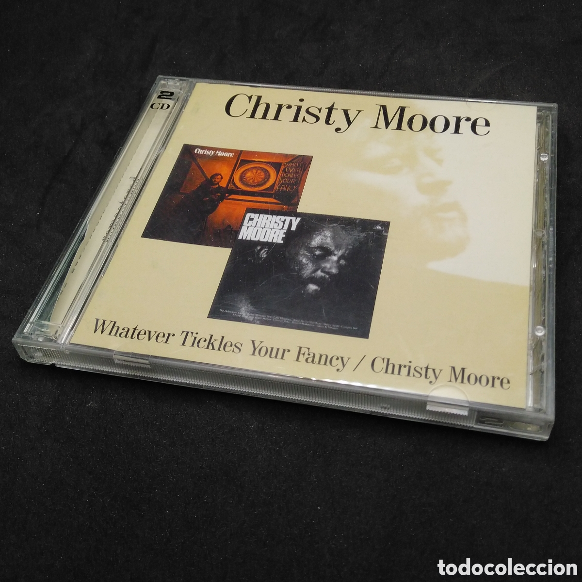 CDs de m&uacute;sica: CHRISTY MOORE - WHATEVER TICKLES YOUR FANCY + CHRISTY MOORE - CD DOBLE - 2004 - DISCOS VERIFICADOS