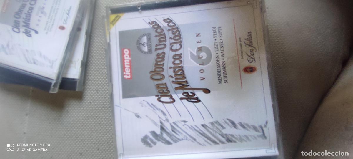 CDs de m&uacute;sica: cien obras unicas de musica cl&aacute;sica 6