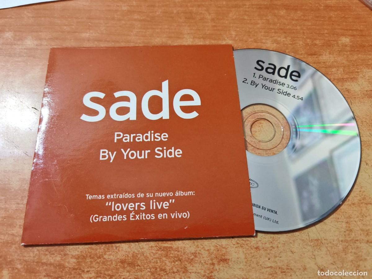 CDs de Musique: SADE Paradise / By your side CD SINGLE PROMOCIONAL ESPA&Ntilde;OL DEL A&Ntilde;O 2002 2 TEMAS EN DIRECTO