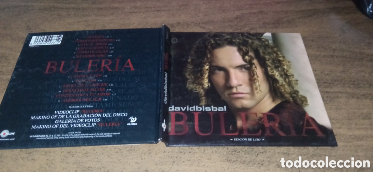CDs de m&uacute;sica: David Bisbal. Buler&iacute;a (Edici&oacute;n de lujo) - Foto 1